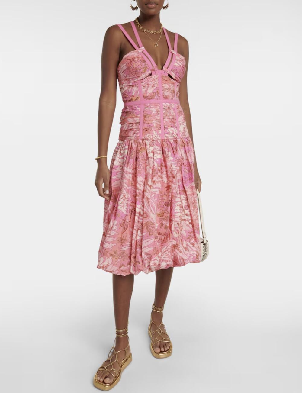 Ulla Johnson Kaia Printed Cotton Dress